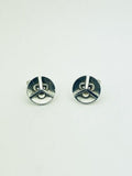 Georg Jensen. Art deco Sterling Silver Cufflinks #41- Oscar Gundlach-Pedersen.