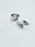 Vintage Georg Jensen Denmark  Cufflinks CTV Sterling Silver