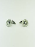 Georg Jensen. Art deco Sterling Silver Cufflinks #41- Oscar Gundlach-Pedersen.