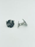 Georg Jensen. Sterling Silver Cufflinks #60B - Johan Rohde