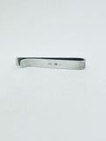 Authentic GEORG JENSEN Denmark #77 Sterling Silver 925 Tie Clip Clasp Bar