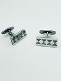 Authentic GEORG JENSEN Denmark #115 Sterling Silver 925 Cufflinks