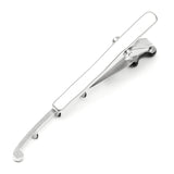 Black Fishing Rod Reel Tie Clips