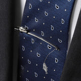 Black Fishing Rod Reel Tie Clips