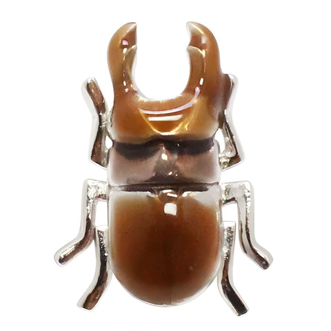 Stag Beetle Lapel Pin