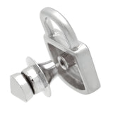 Green Padlock Key Lapel Pin