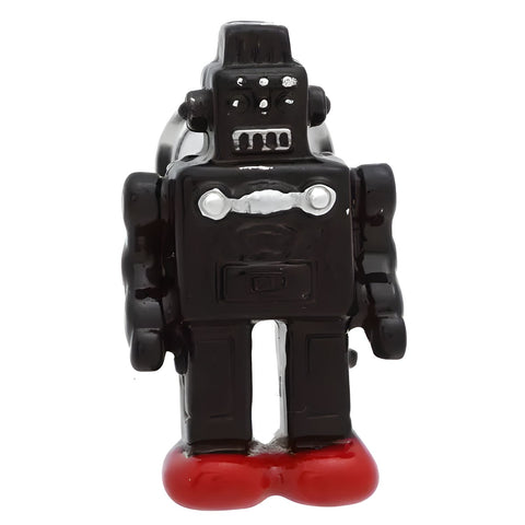 Black Robot Lapel Pin