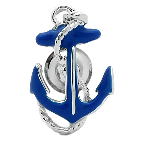 Blue Anchor Lapel Pin