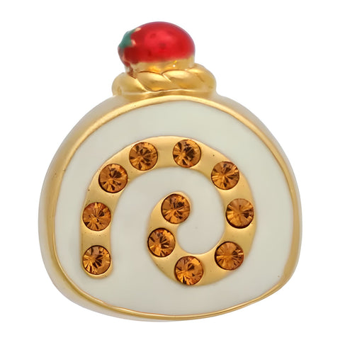 Roll Cake Lapel Pin