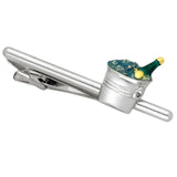 Silver Wine Cooler Tie Clips