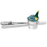Silver Wine Cooler Tie Clips