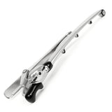 Black Fishing Rod Reel Tie Clips