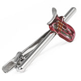 Red Tuba Tie Clip