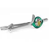 Green Horn Tie Clip