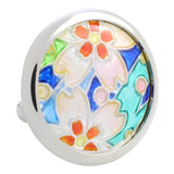 Sakura Blue Sterling Silver Cufflinks