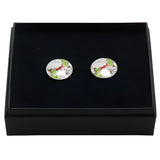 Chrysanthemum Sterling Silver Cufflinks
