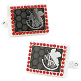 Neon Genesis Evangelion Cufflinks - NERV Square