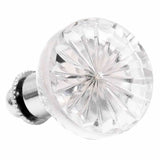 Edo Kiriko Kiku White Lapel Pin