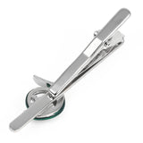 Green Horn Tie Clip
