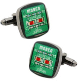 MOECO Green Circuit Cufflinks