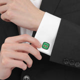 MOECO Green Circuit Cufflinks