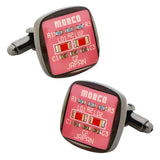 Moeco Pink Circuit Cufflinks