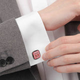 Moeco Pink Circuit Cufflinks