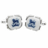 Royal Copenhagen Crown & Lion Cufflinks
