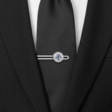 Royal Copenhagen Crown & leaf crest Tie Clip