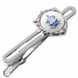 Royal Copenhagen Crest Leaf Tie Clip