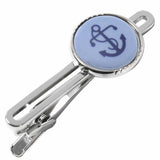 Royal Copenhagen Anchor Light Blue Tie Clip