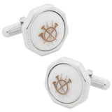 Royal Copenhagen Spear and Horn Cufflinks