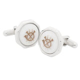 Royal Copenhagen Spear and Horn Cufflinks