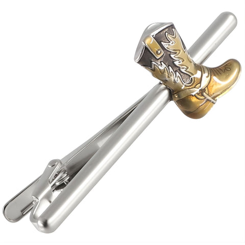 Western Boot Tie Clip