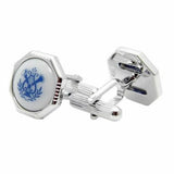 Royal Copenhagen Horn & Leaf Cufflinks Royal Copenhagen meets Tokyo cufflinks Royal Copenhagen – Purveyor to Her Majesty the Queen of Denmark since 1775. Manufacturer of hand-painted porcelain in dinnerware, figurines, collectibles. These Cufflinks are hand made in Japan from high-quality sturdy rhodium. The cufflinks will come in a beautiful cufflink box.