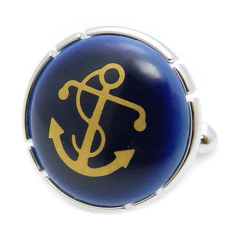 Royal Copenhagen Anchor Navy CufflinksRoyal Copenhagen meets Tokyo cufflinksRoyal Copenhagen – Purveyor to Her Majesty the Queen of Denmark since 1775. Manufacturer of hand-painted porcelain in dinnerware, figurines, collectibles. These Cufflinks are hand made in Japan from high-quality sturdy rhodium. The cufflinks will come in a beautiful cufflink box.
