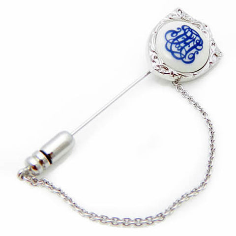 Royal Copenhagen Crest Lapel Stick PinRoyal Copenhagen meets Tokyo cufflinksRoyal Copenhagen – Purveyor to Her Majesty the Queen of Denmark since 1775. Manufacturer of hand-painted porcelain in dinnerware, figurines, collectibles. These Cufflinks are hand made in Japan from high-quality sturdy rhodium.