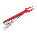 Evangelion - Spear of Longinus Tie Clips RED