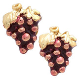 Gold Grapes Cufflinks. Wear your Gold Grapes Cufflinks by Tokyo Cufflinks. They also are perfect gifts for groomsmen, friends, and husbands! These Cufflinks are hand made in Japan from high-quality sturdy rhodium. The cufflinks will come in a beautiful cufflink box.
