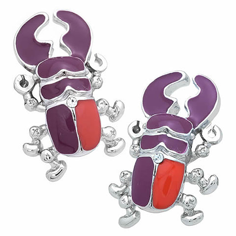 Red Stag Beetle Cufflinks. Wear your Red Stag Beetle Cufflinks by Tokyo Cufflinks. They also are perfect gifts for groomsmen, friends, and husbands! These Cufflinks are hand made in Japan from high-quality sturdy rhodium. The cufflinks will come in a beautiful cufflink box.