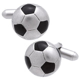 Soccer Ball Cufflink. Wear your Soccer Ball Cufflinks by Tokyo Cufflinks. They also are perfect gifts for groomsmen, friends, and husbands! These Cufflinks are hand made in Japan from high-quality sturdy rhodium. The cufflinks will come in a beautiful cufflink box.