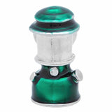 It is a cute Lantern Lapel Pin. If you are looking for unique Lapel Pins then this is the right product for you. Size: Approximately 3/8" × 3/4" in. Material: Tin alloy / Western white / Rhodium plating / Epoxy resin. Color: Silver & Green. Model: P0051