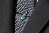 Saxophone tie pin that was colored in blue. It is a dish preferred for music lovers. It comes with original BOX full of luxury. Ideal for gifts for men, important people and men's gifts. Order from hundred Tie Bars on the Website and Get Free Shipping anywhere. Saxophone Tie Pin is a unique product from the Tokyo Cufflinks.