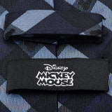 Mickey Mouse Blue Plaid Tie