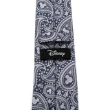 Mickey Mouse Gray Paisley Mens Tie