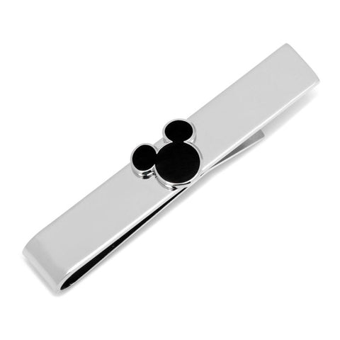 Black Mickey Mouse Silhouette Tie Bar