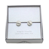 Kisso Pure White Handmade Cufflinks made from High-Quality EyeGlass material. Each Product is Grinded, Polished and cut out by hand.Kisso is Originally Eye Glasses Frame Maker and Factory in Sabae Fukui Japan. Sabae is world known place for Eye Glass factories. Sabae is the town of EyeGlass