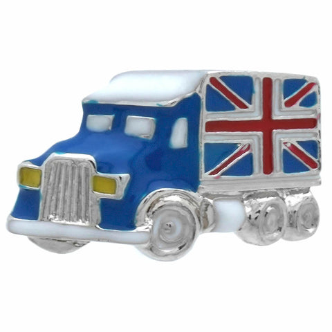 It is a cute British Flag Car Lapel Pin. Order this cute Lapel Pin on the website and get delivered in a beautiful box. Size: Approximately 9/16" x 1" inch. Material: Tin alloy / Western white / Rhodium plating / Epoxy resin. Color: Silver, Yellow, Blue, White & Red. Model: P0123