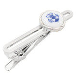 Royal Copenhagen Crown & leaf crest Tie Clips Royal Copenhagen meets Tokyo Cufflinks! Royal Copenhagen – Purveyor to Her Majesty the Queen of Denmark since 1775. Manufacturer of hand-painted porcelain in dinnerware, figurines, collectibles. These Cufflinks are hand made in Japan from high-quality sturdy rhodium.