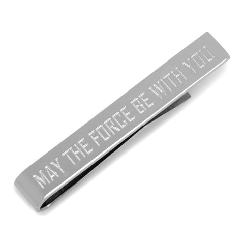 May The Force Be With You Jedi Message Tie Bar